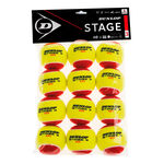 Tenisové Míče Dunlop Mini Tennis Stage 3 Red, 12er
